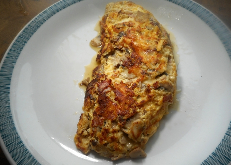 Omelett mit Champignons, Schinken und Käse | Herr Peschka kocht ...